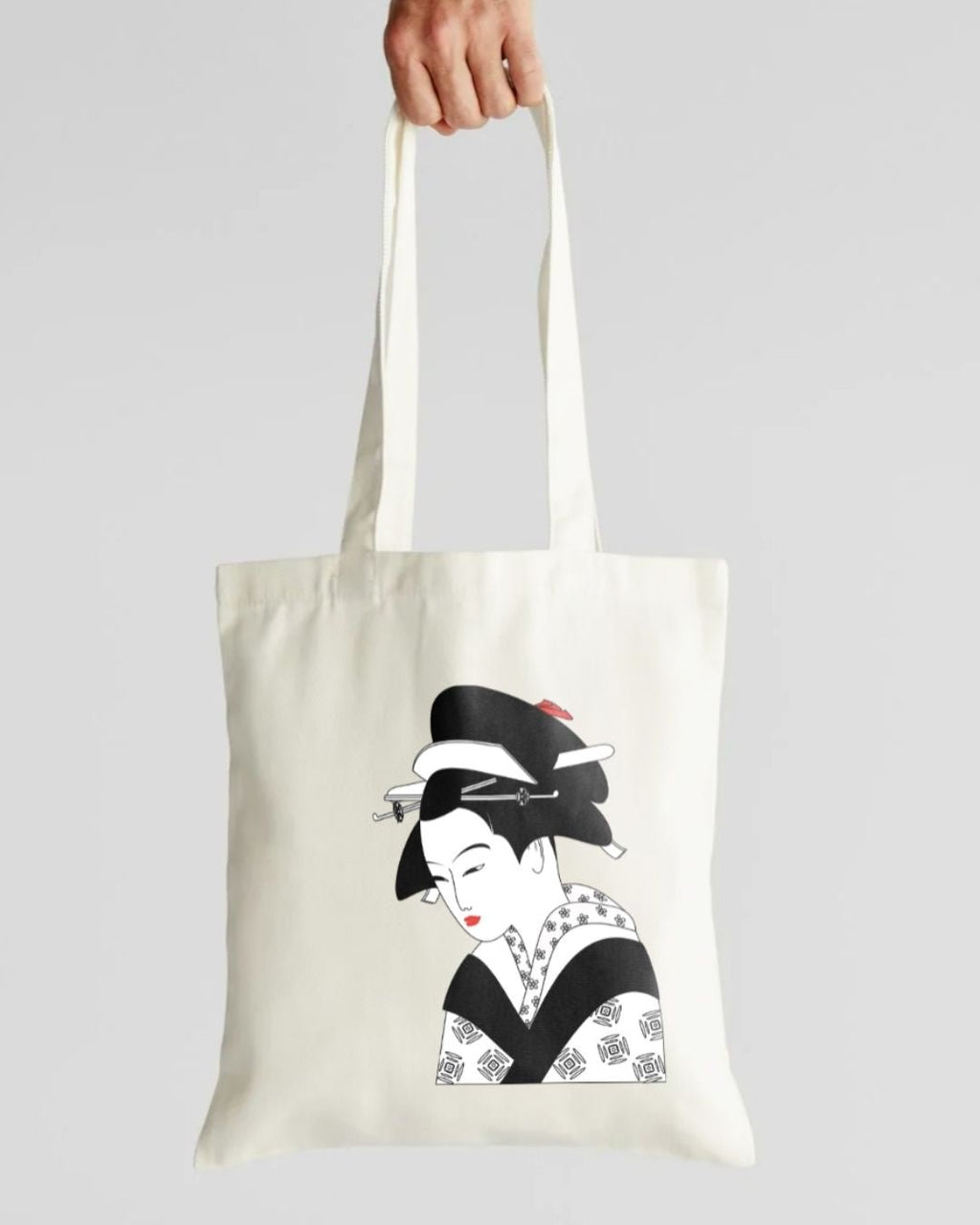 Asian Cultural Lady Tote Bag - Concorde-design