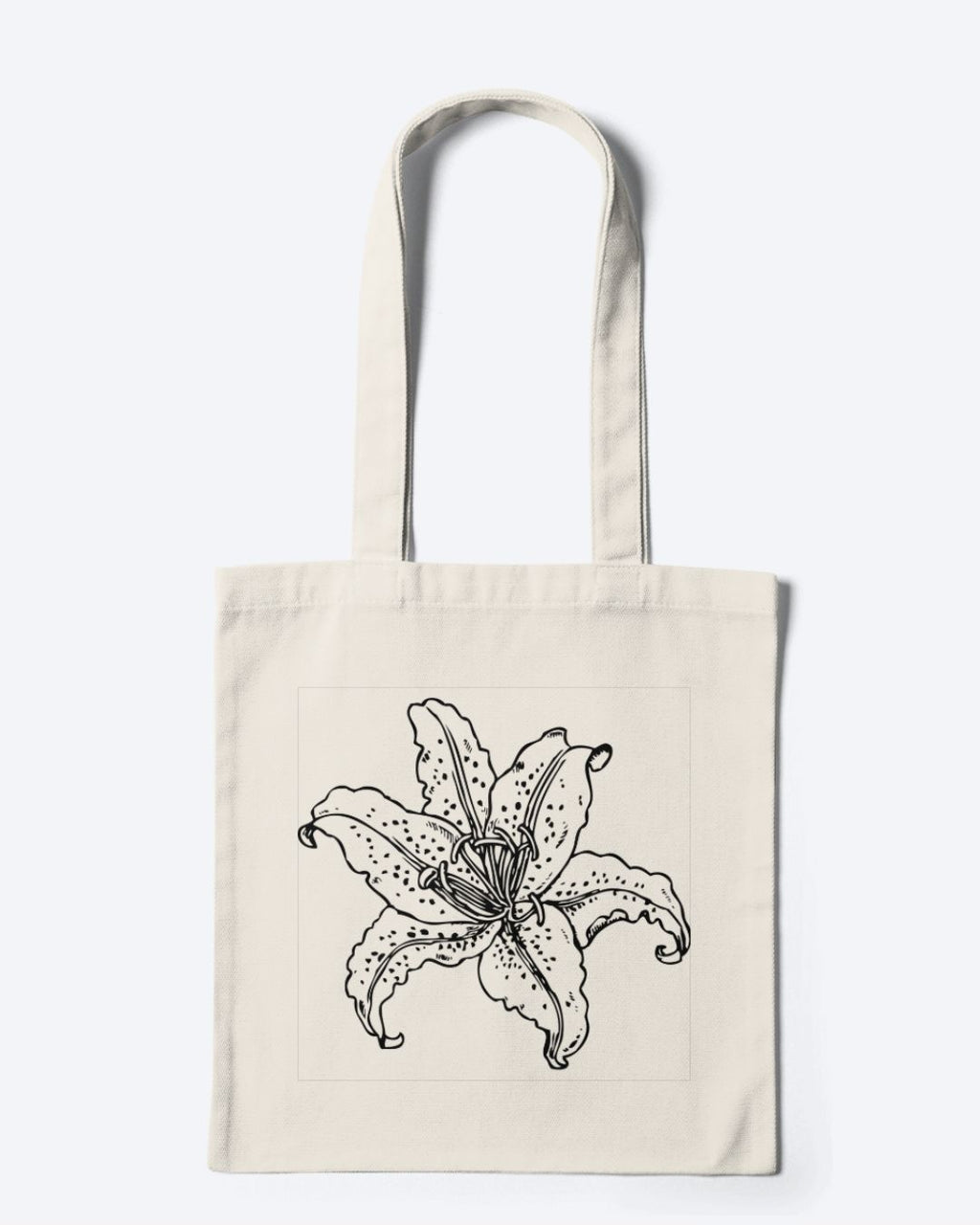 Natural Lillies Tote Bag II - Concorde-design