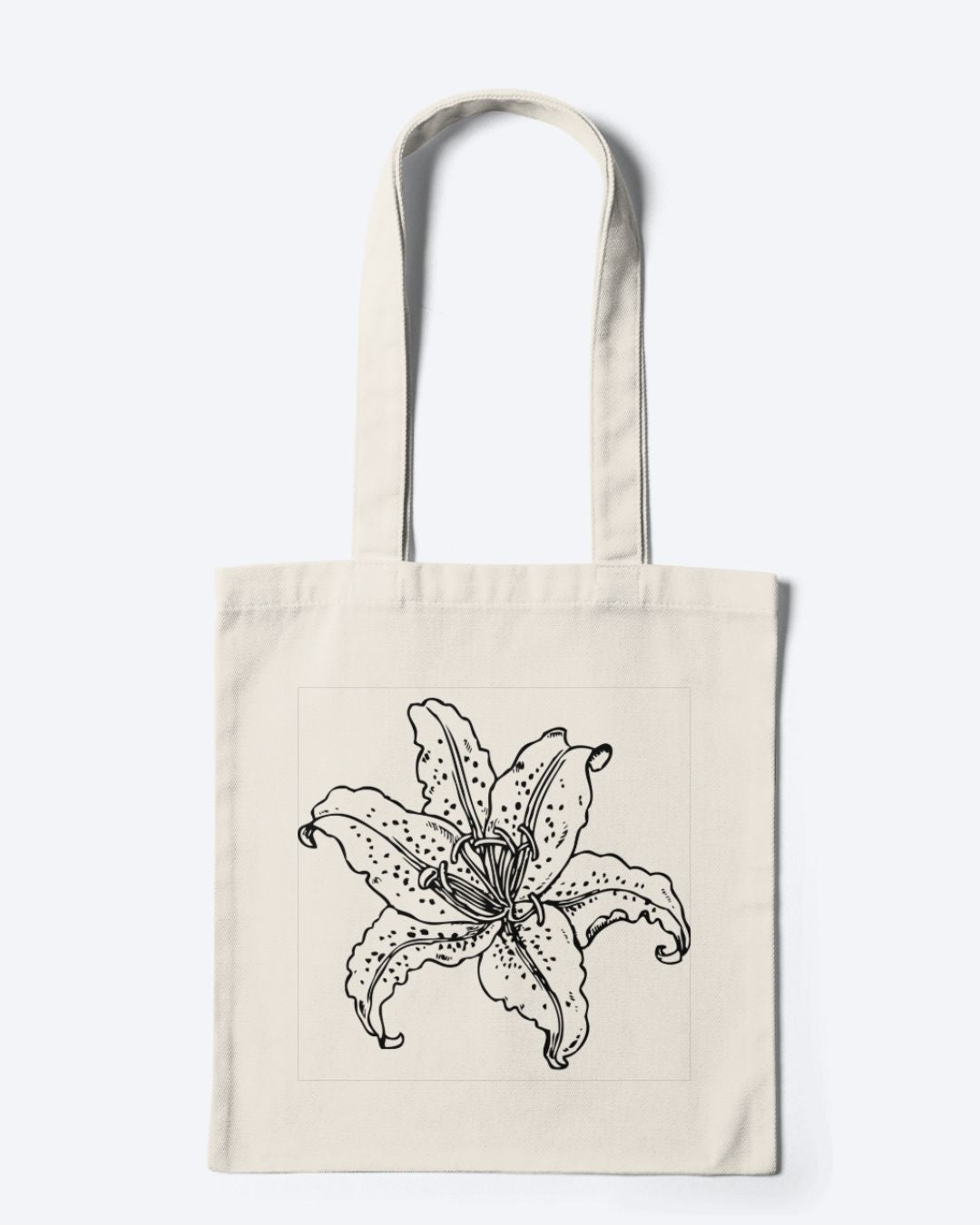 Natural Lillies Tote Bag II - Concorde-design